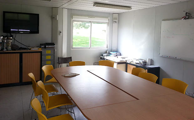 Salle d’instruction de l’aéroclub